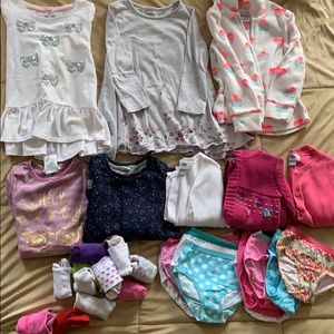 Toddler girl clothes lot